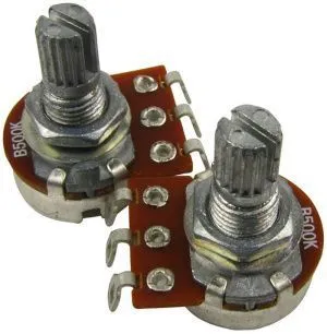 Musiclily M285-2 Потенциометр 500 кОм (лин), в комплекте 2 шт.