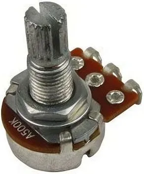 Musiclily M284-2 Потенциометр 500 кОм (лог) метрический, в комплекте 2 шт.