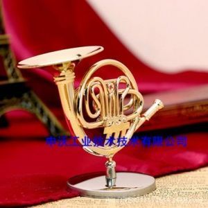 Статуэтка Модель валторны на подставке. Размер 10 см.