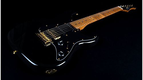 JET JS-400 BK G Электрогитара, Stratocaster.
